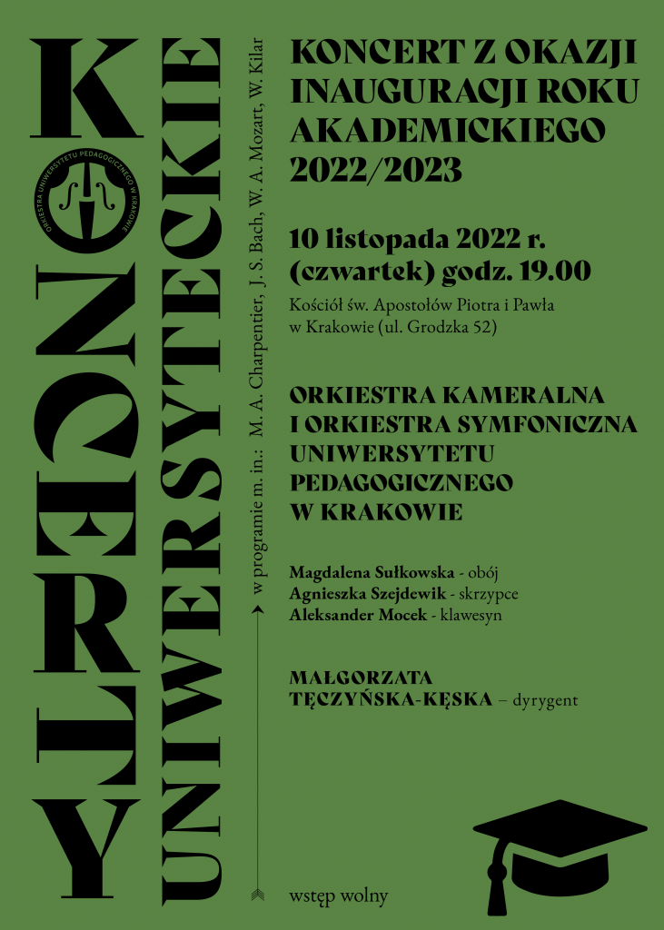 Koncert z okazji Inauguracji Roku Akademickiego 2022/2023
